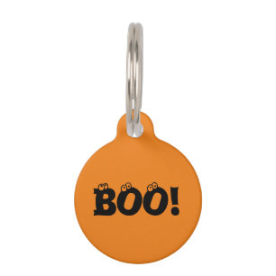 Halloween Beängstigend Boo! Augäpfel Gespenst Witz Haustiermarke