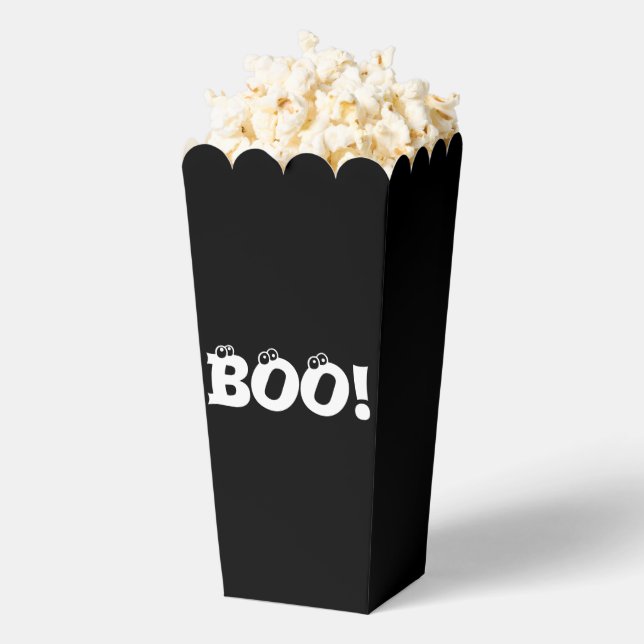 Halloween Beängstigend Boo! Augen Schwarz-weiße Le Geschenkschachtel (Geplatzt)