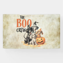 Halloween Beängstigend Boo Hogs Crew Orange Pumpki