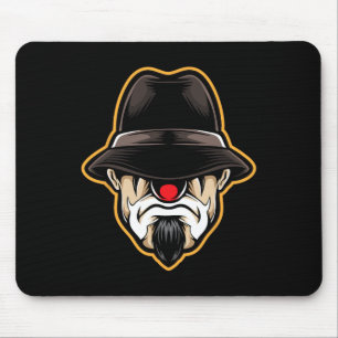 Halloween Beängstigend Clown Cholo Gangster Mousepad