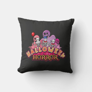 Halloween Beängstigend Clowns Horror Kissen