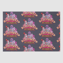 Halloween Beängstigend Clowns Horror Seidenpapier