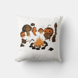 Halloween Beängstigend Design Kissen