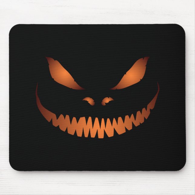 Halloween Beängstigend Face Mouse Pad Mousepad (Vorne)