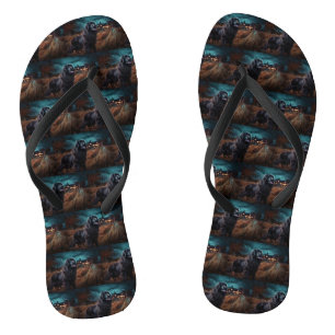 Halloween Beängstigend Flip Flops