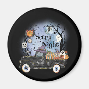 Halloween Beängstigend Night Magnet