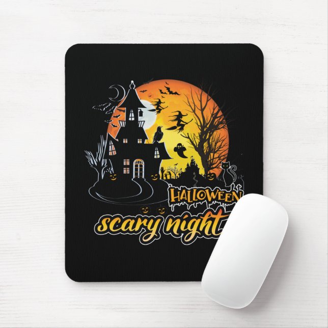 Halloween Beängstigend Night Mousepad (Mit Mouse)