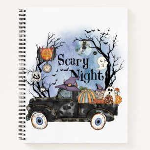 Halloween Beängstigend Night Notizbuch
