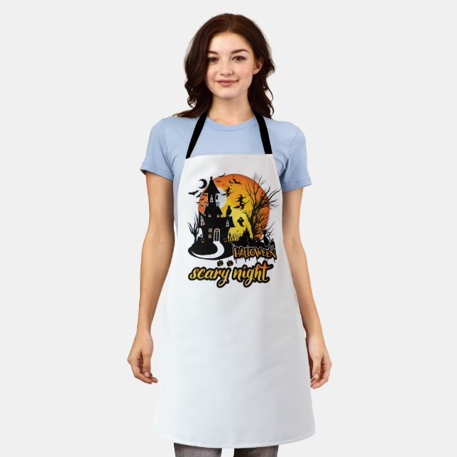 Halloween Beängstigend Night Schürze (Getragen)