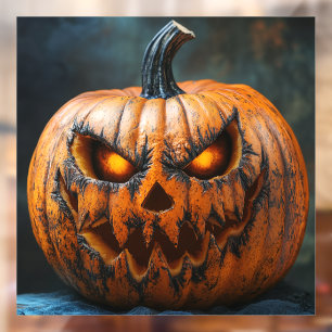 Halloween Beängstigend Pumpkin Window Cloning Fensteraufkleber