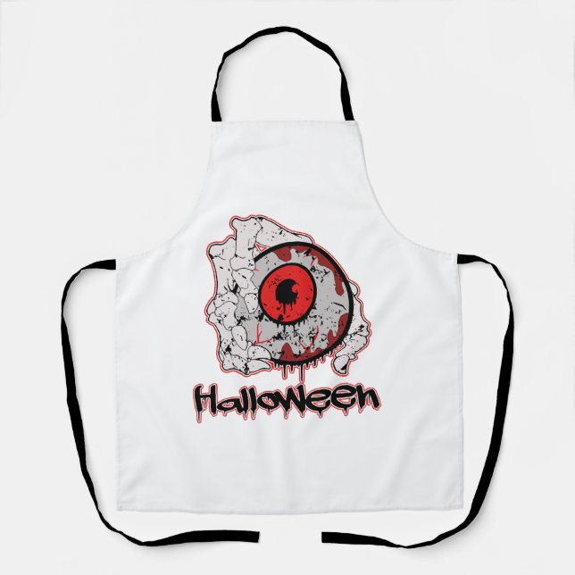 Halloween - Beängstigend Schürze (Vorderseite)