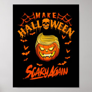 Halloween Beängstigend wieder lustiger Trump 1 Poster