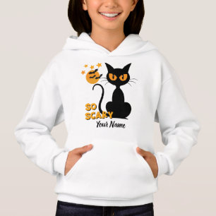Halloween beängstigende individuelle Name Girls Hoodie