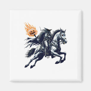 Halloween Beängstigender Kürbis Magnet