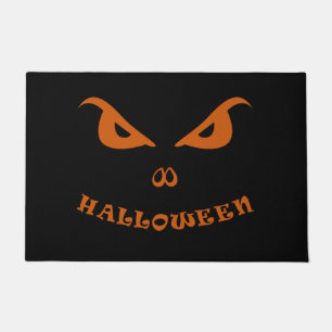 Halloween beängstigendes Gesicht Fußmatte