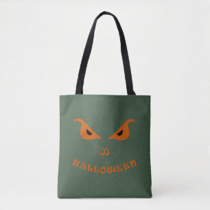 Halloween beängstigendes Gesicht Tasche