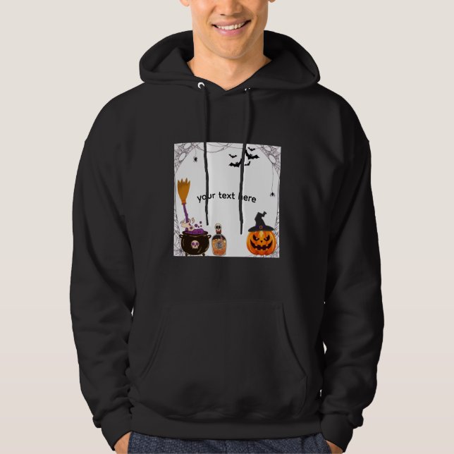 halloween bearbeitet hoodie (Vorderseite)