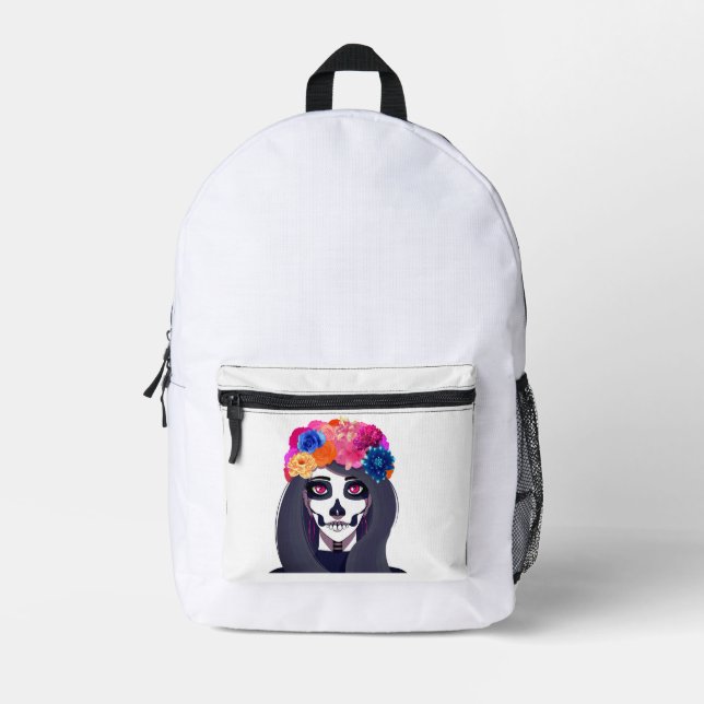 Halloween Bedruckter Rucksack (Vorderseite)