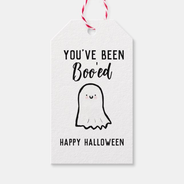 Halloween Been Boo Geschenkanhänger (Vorderseite)
