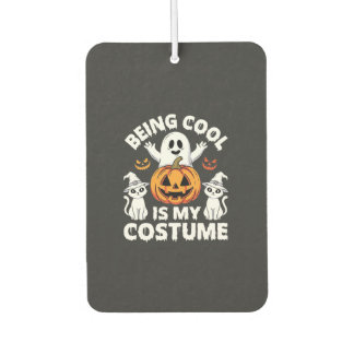 Halloween Being Cool Is My Costume Ghost Design Autolufterfrischer