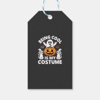 Halloween Being Cool Is My Costume Ghost Design Geschenkanhänger