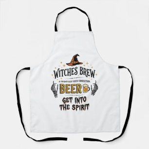 Halloween-Bier Hokuspokus Lustig Vintage_1 Schürze