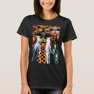 Halloween Big Eye White Hexe Schachtel Dress T-Shirt