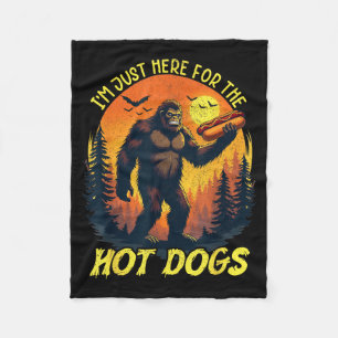 Halloween Bigfoot Sasquatch ist hier wegen der Hot Fleecedecke