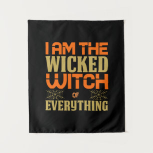 Halloween bin ich die Hexe von allem Wandteppich