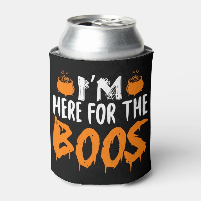 Halloween bin ich für das moderne Boos-Wetter hier Dosenkühler (Kanne Vorderseite)