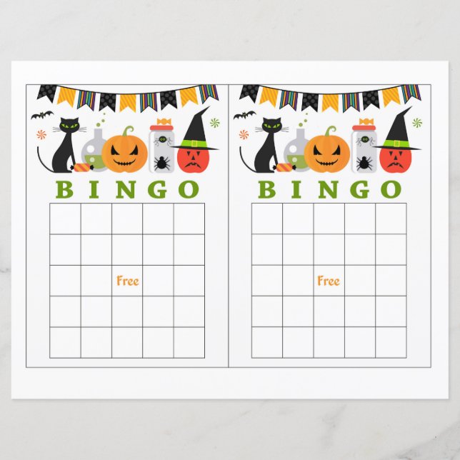 Halloween Bingo (Vorderseite)