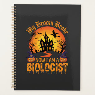 Halloween Biologe Hexe Kürbis Spukhaus De Planer