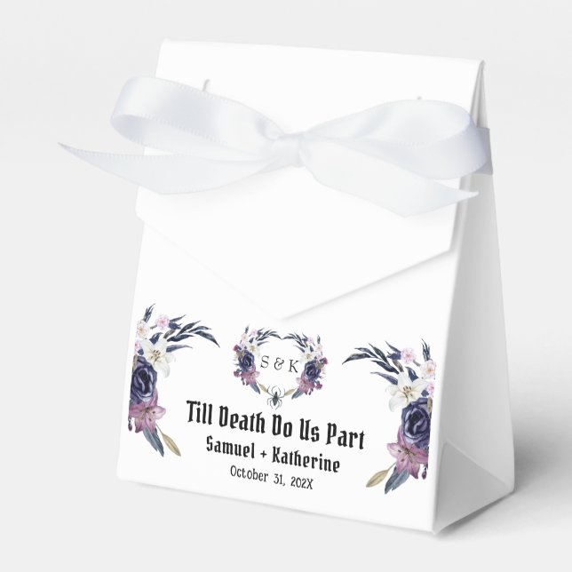 Halloween Bis zum Tod tun uns Teil Geschenkschachtel (Vorderseite)