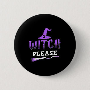 Halloween bitte button