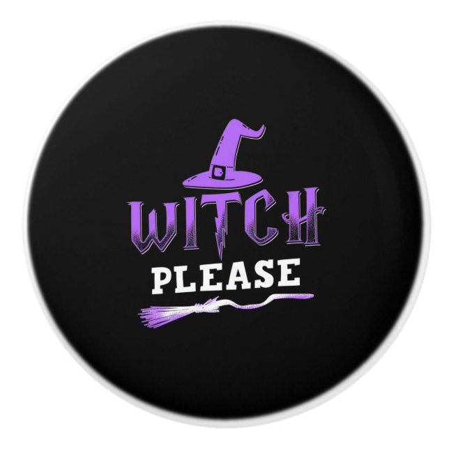 Halloween bitte keramikknauf (Vorderseite)