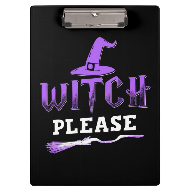 Halloween bitte klemmbrett (Vorderseite)