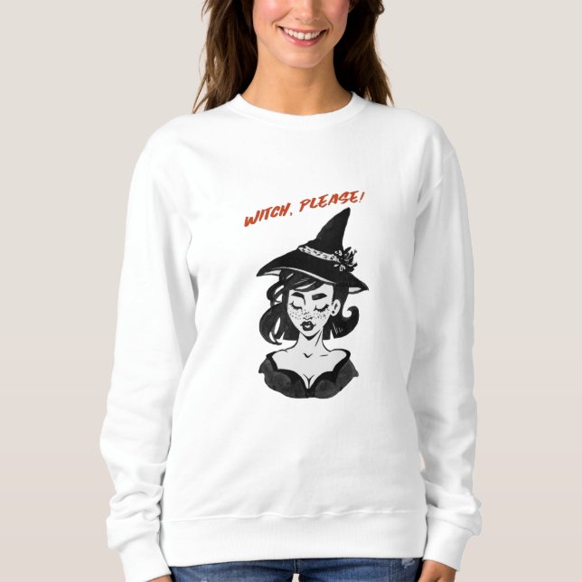 Halloween, bitte! sweatshirt (Vorderseite)