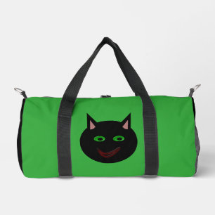 Halloween Black Cat Duffle Bag