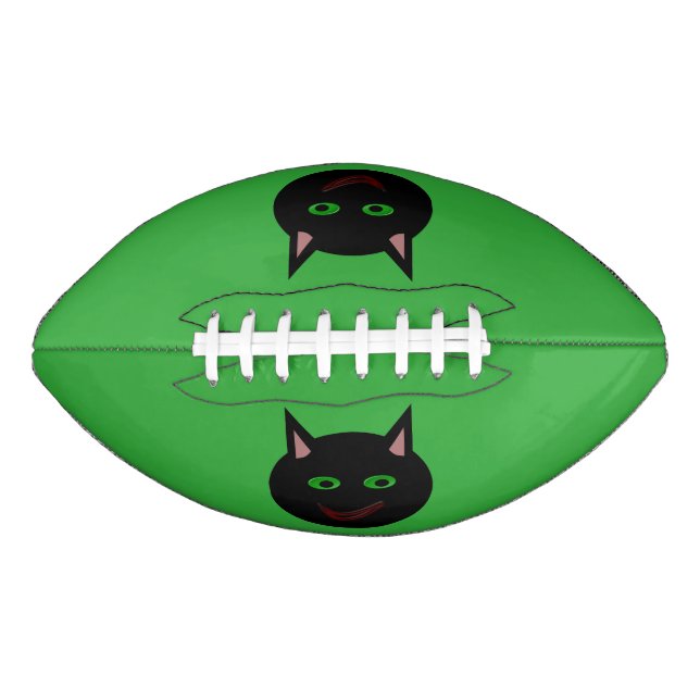 Halloween Black Cat Football (Vorderseite)