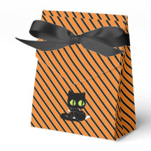 Halloween Black Cat Geschenktasche