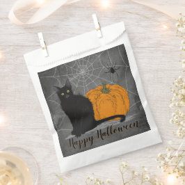 Halloween Black Cat Geschenktütchen
