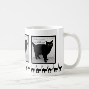 Halloween Black Cat Kaffeetasse