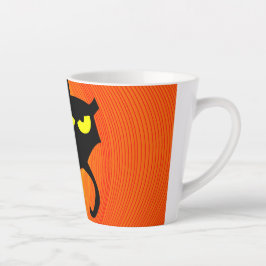 Halloween Black Cat Milchtasse