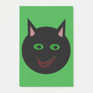 Halloween Black Cat Post - Notizen