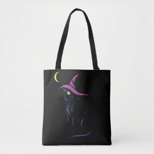 Halloween Black Cat Tasche