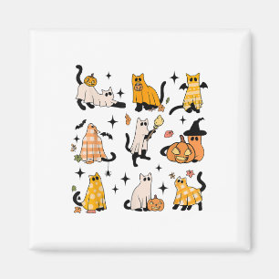 Halloween Black Cats Gespenster Kostüme Frauen Mäd Magnet