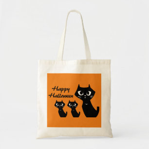 Halloween Black Cats Leckerei Tragetasche