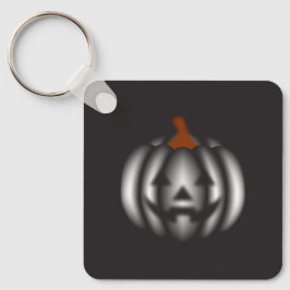 Halloween black pumpkin  schlüsselanhänger