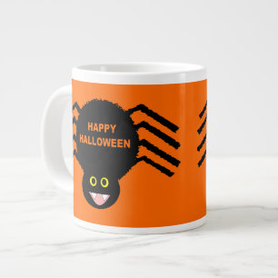 Halloween Black Spider Tasse