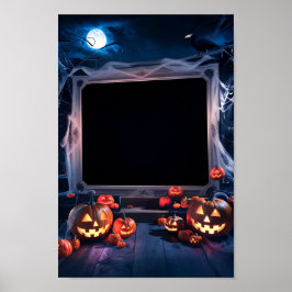 Halloween Blank Invitation Poster Frame #10